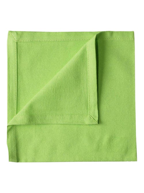 Serviette de table unie et colorée - Kiabi Serviette de table unie et colorée - Kiabi