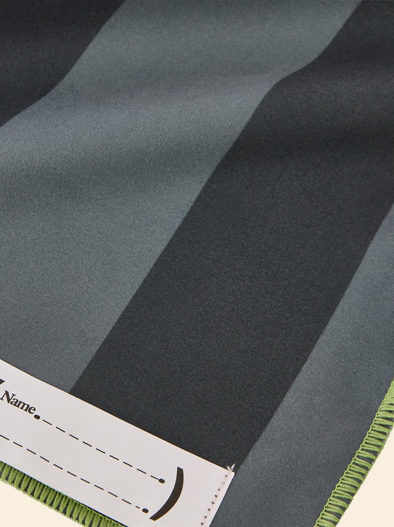 Serviette en microfibre pour le sport (ekstract) Noir - Kiabi