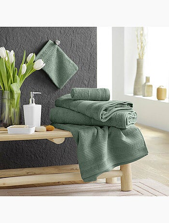 Drap de bain – coton éponge uni tendresse
