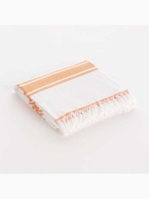 Serviette paréo de plage, tissu en relief, fouta - Gamusi. - Kiabi