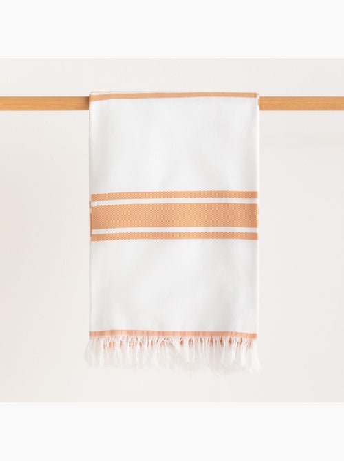 Serviette paréo de plage, tissu en relief, fouta - Gamusi. - Kiabi