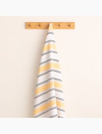 Serviette paréo de plage, tissu en relief, fouta - Gamusi.