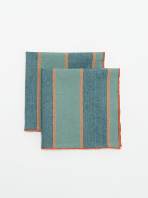 Serviettes de table - Lot de 2 - Kiabi Home - Kiabi
