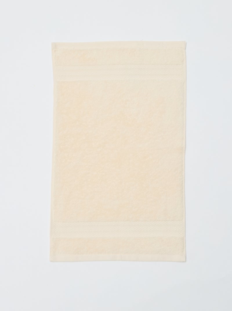 Serviettes invités 30 x 50 cm Blanc - Kiabi