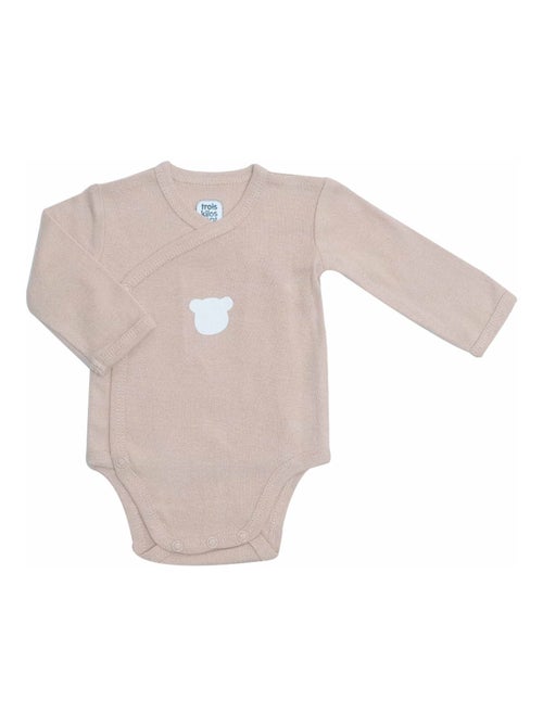 Set 2 rompertjes opening voorkant voor baby - Kiabi