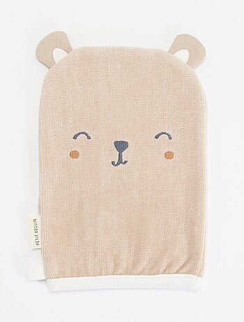 Set badcape met wanten - 2-delig