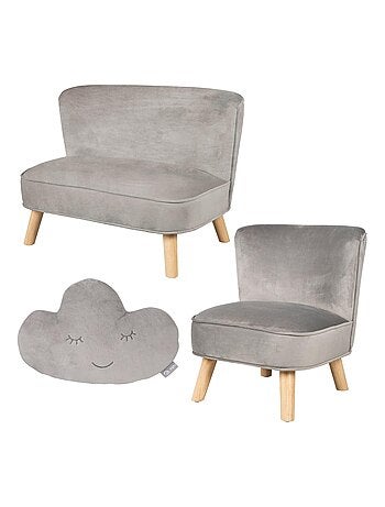 Set bank + fauteuil + wolkenkussen 'Lil Sofa' ROBA