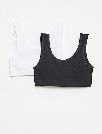 Set beha's van ribtricot
