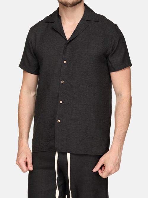 Set bestaande uit een overhemd en een effen short met textuur - Frilivin - Kiabi Set bestaande uit een overhemd en een effen short met textuur - Frilivin - Kiabi