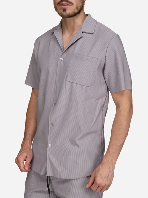 Set bestaande uit een overhemd en een short met textuur - Frilivin - Kiabi Set bestaande uit een overhemd en een short met textuur - Frilivin - Kiabi
