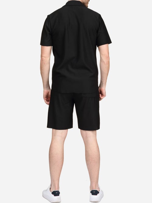 Set bestaande uit een overhemd en een short met textuur - Frilivin - Kiabi Set bestaande uit een overhemd en een short met textuur - Frilivin - Kiabi