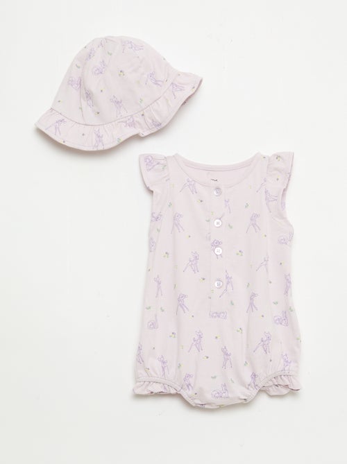 Set body + hoedje 'Marie' 'Disney' - 2-delig - Kiabi Set body + hoedje 'Marie' 'Disney' - 2-delig - Kiabi