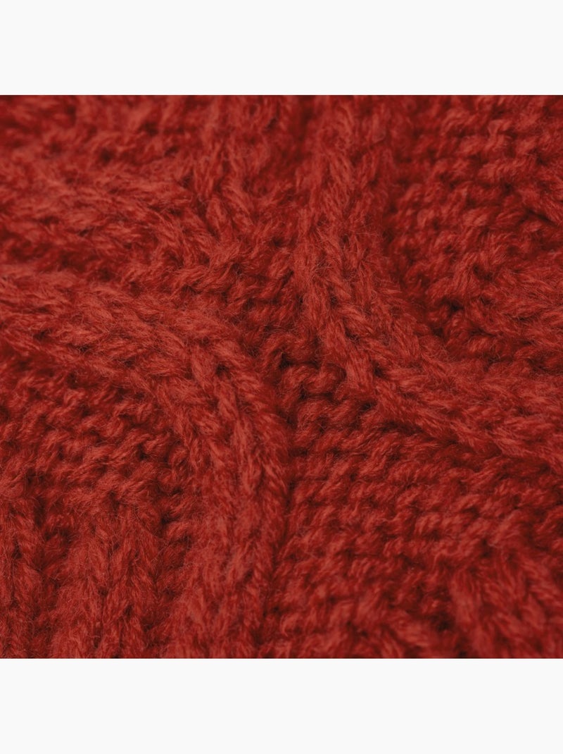 Set bonnet, écharpe et gants fitness homme et femme triad pumpkin Rouge - Kiabi