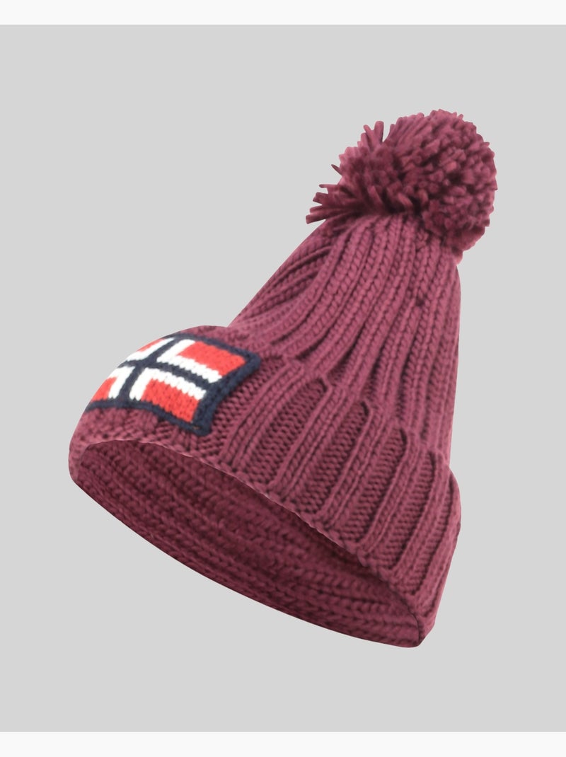 Set bonnet, écharpe et gants wamilla xamilla zamilla – geographical norway Bordeaux - Kiabi