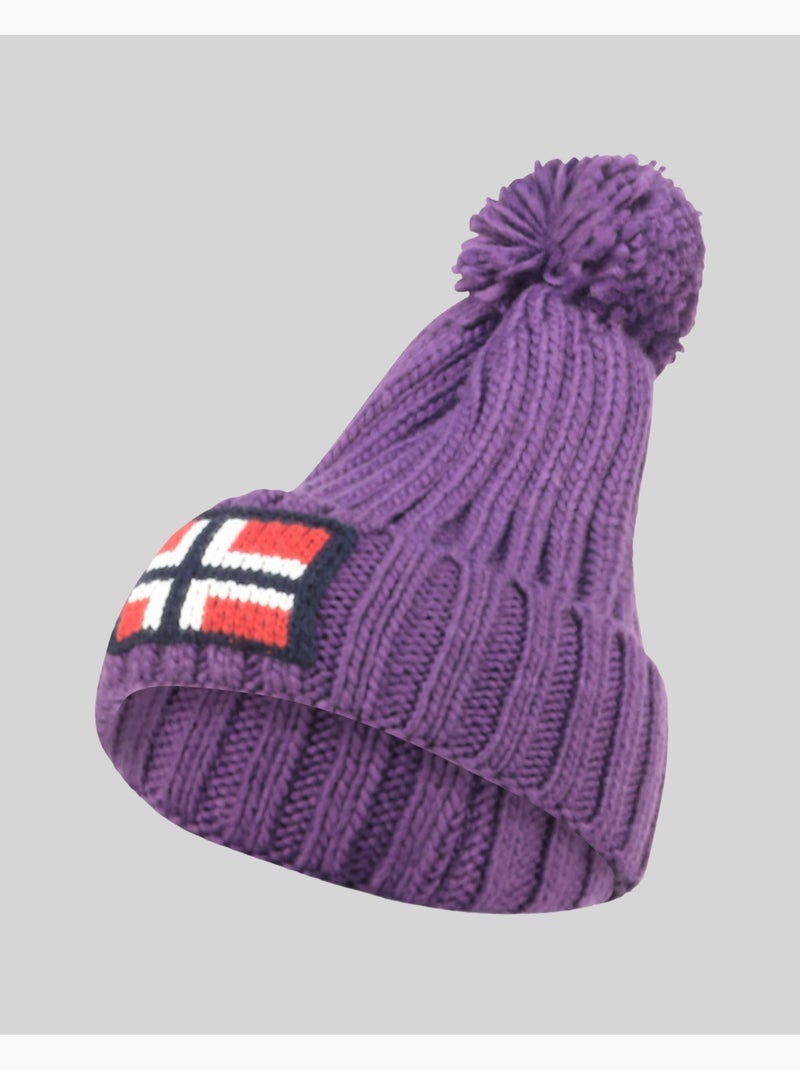 Set bonnet, écharpe et gants wamilla xamilla zamilla – geographical norway Violet - Kiabi
