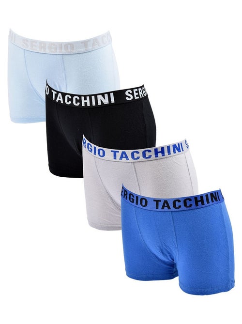 Set boxershorts kinderen SERGIO TACCHINI (4-pack) - Kiabi Set boxershorts kinderen SERGIO TACCHINI (4-pack) - Kiabi