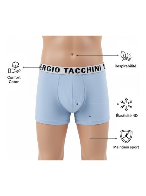 Set boxershorts kinderen SERGIO TACCHINI (4-pack) - Kiabi Set boxershorts kinderen SERGIO TACCHINI (4-pack) - Kiabi