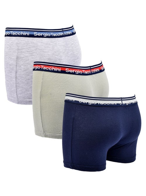 Set Boxershorts Kinderen SERGIO TACCHINI (Set van 3) - Kiabi Set Boxershorts Kinderen SERGIO TACCHINI (Set van 3) - Kiabi