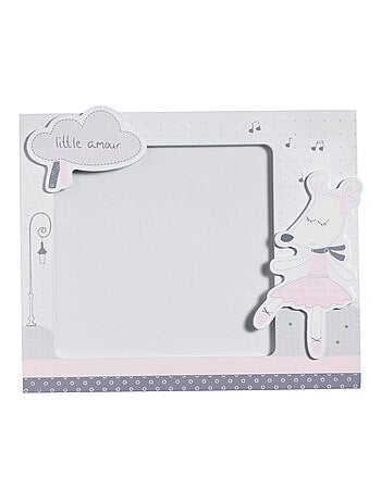 Set de 2 cadres photos enfant en bois - sauthon