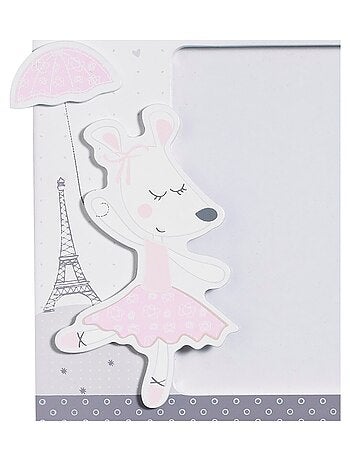 Set de 2 cadres photos enfant en bois - sauthon