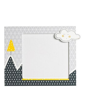 Set de 2 cadres photos enfant en bois - sauthon