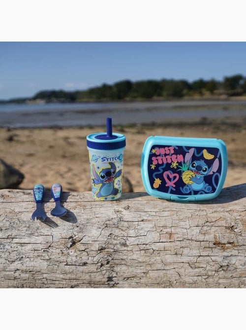 Set de 2 couverts - thermobaby - lilo & stitch - fourchette + cuillère - inox - Kiabi Set de 2 couverts - thermobaby - lilo & stitch - fourchette + cuillère - inox - Kiabi