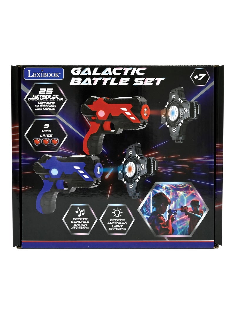 Set de 2 laser tag avec harnais Noir - Kiabi