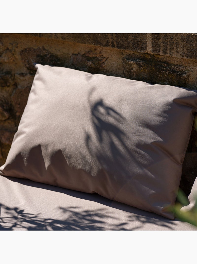 Set de 3 coussins palette extérieur  imperméable et déhoussable MINORQUE Beige - Kiabi