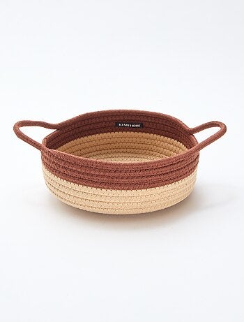 Set de 3 paniers avec corde