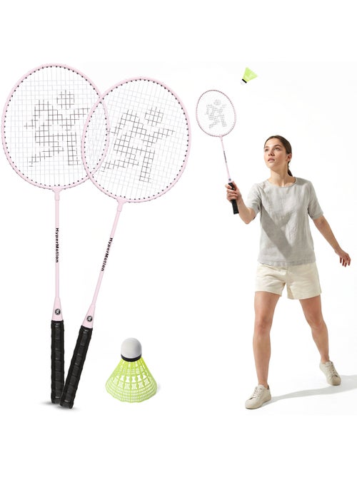 Set de badminton hypermotion – 2 raquettes, 1 volant - Kiabi Set de badminton hypermotion – 2 raquettes, 1 volant - Kiabi