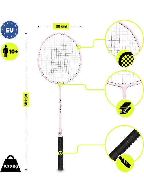 Set de badminton hypermotion – 2 raquettes avec housse - Kiabi Set de badminton hypermotion – 2 raquettes avec housse - Kiabi