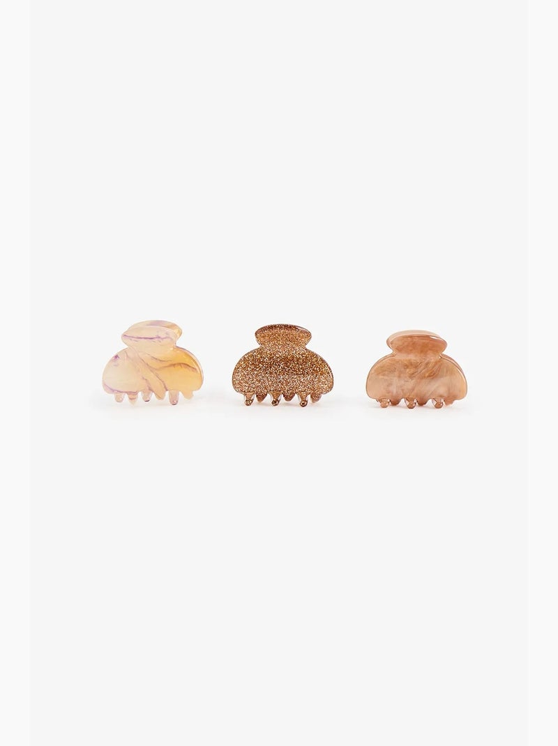 Set de barrettes catalina penti Grège - Kiabi