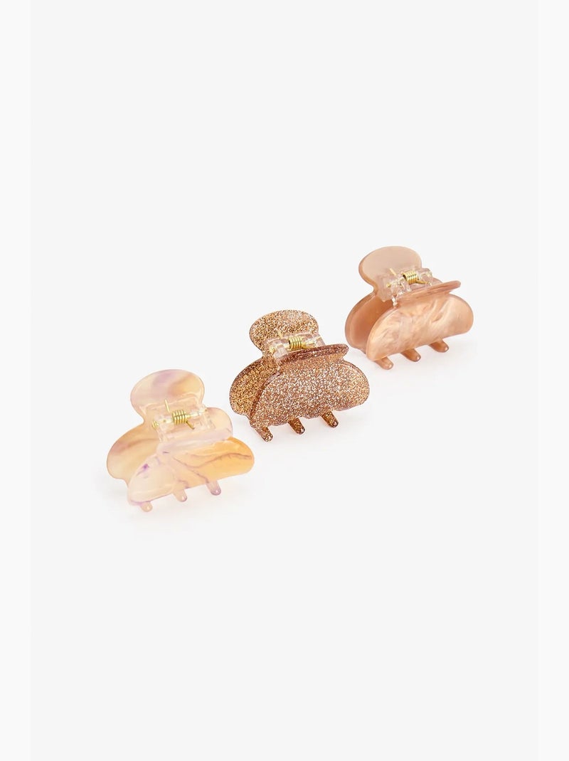 Set de barrettes catalina penti Grège - Kiabi