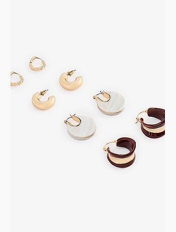 Set de boucles d’oreilles adele penti