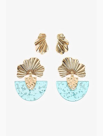 Set de boucles d'oreilles daniela penti