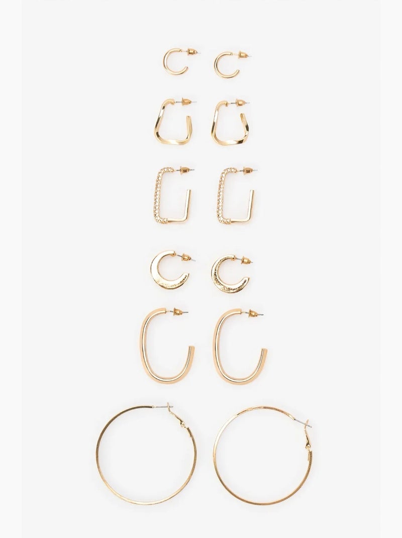 Set de boucles d’oreilles galary penti Or - Kiabi