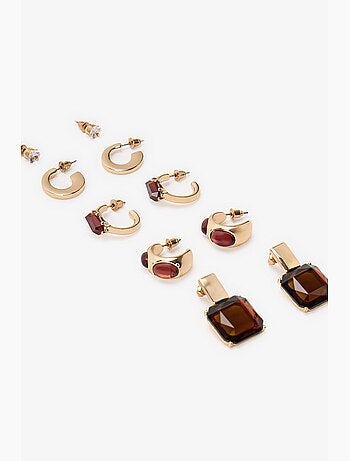 Set de boucles d'oreilles heidi penti
