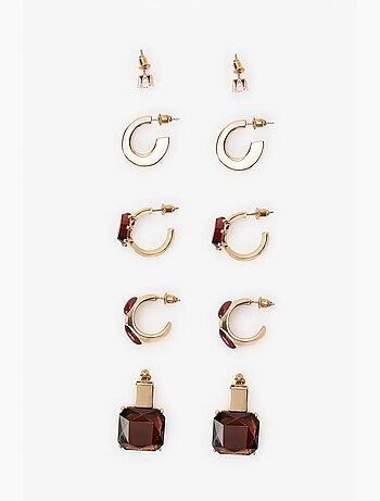 Set de boucles d'oreilles heidi penti