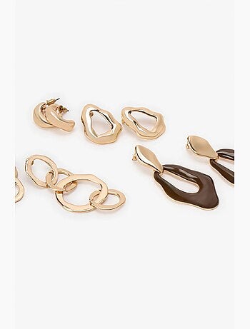Set de boucles d'oreilles julie penti