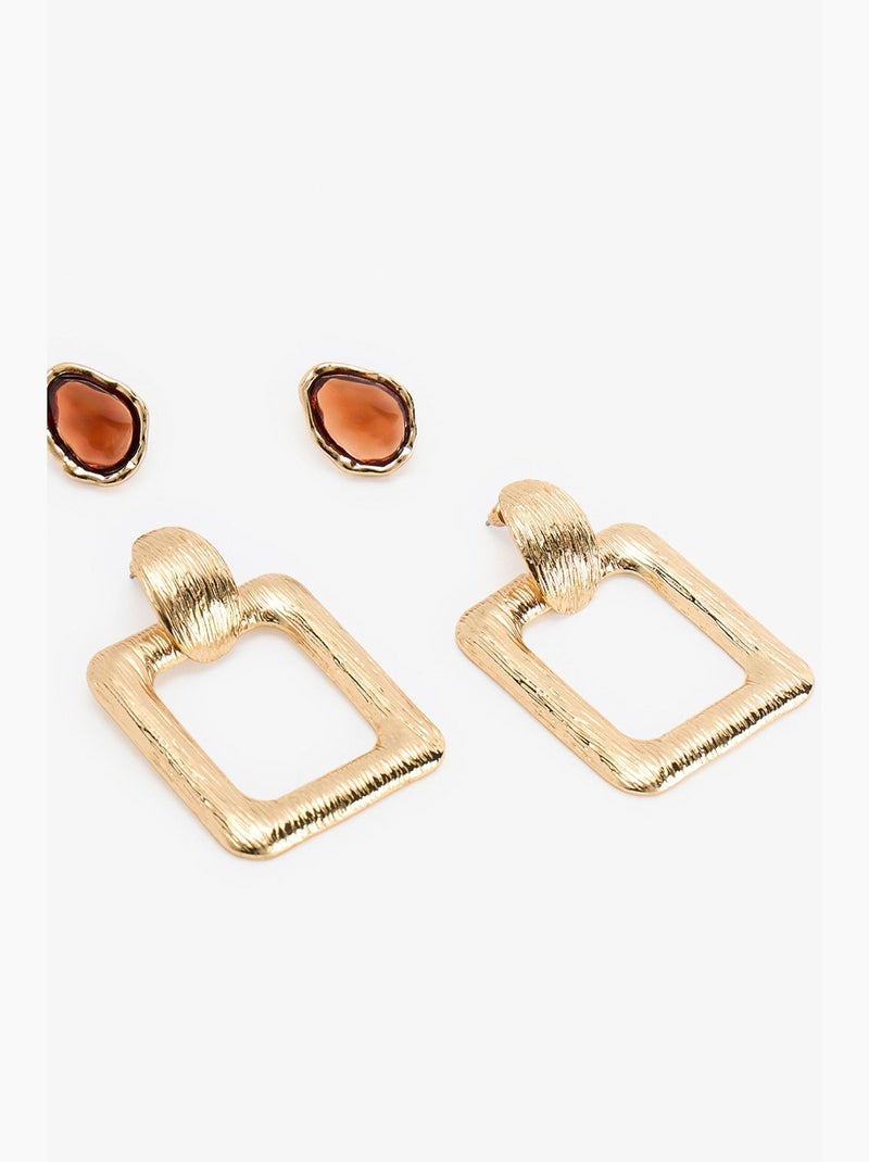 Set de boucles d’oreilles karen penti Or - Kiabi