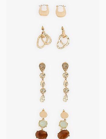Set de boucles d'oreilles mia penti