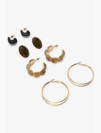 Set de boucles d'oreilles nicole penti