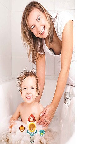 Set de jeu de bain fusée