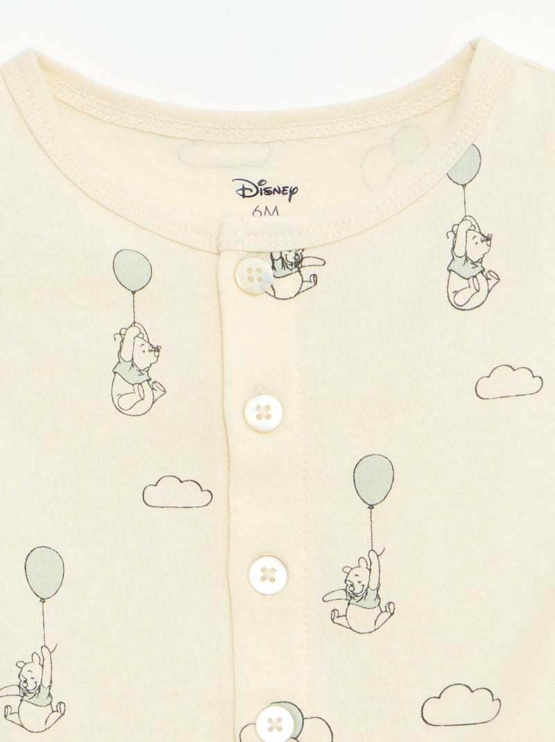 Set 'Disney' korte jumpsuit + bucket hat Biege - Kiabi