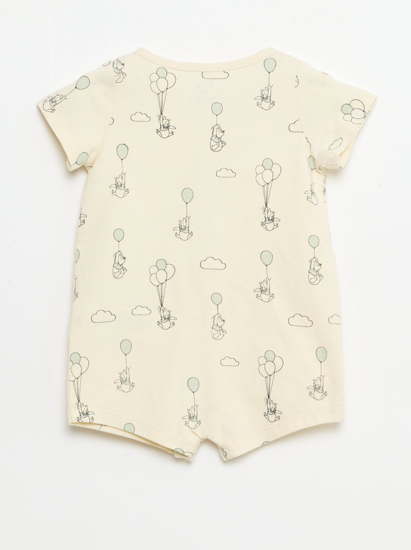 Set 'Disney' korte jumpsuit + bucket hat Biege - Kiabi