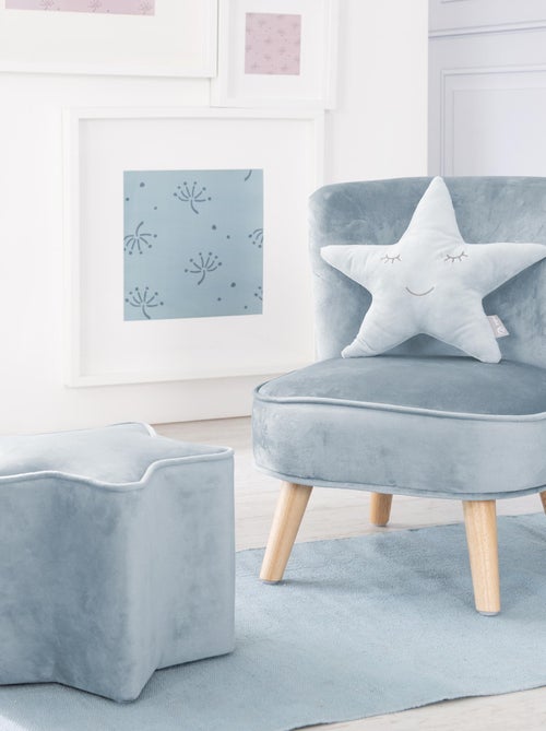Set fauteuil + poef + sterrenkussen 'Lil Sofa' ROBA - Kiabi Set fauteuil + poef + sterrenkussen 'Lil Sofa' ROBA - Kiabi