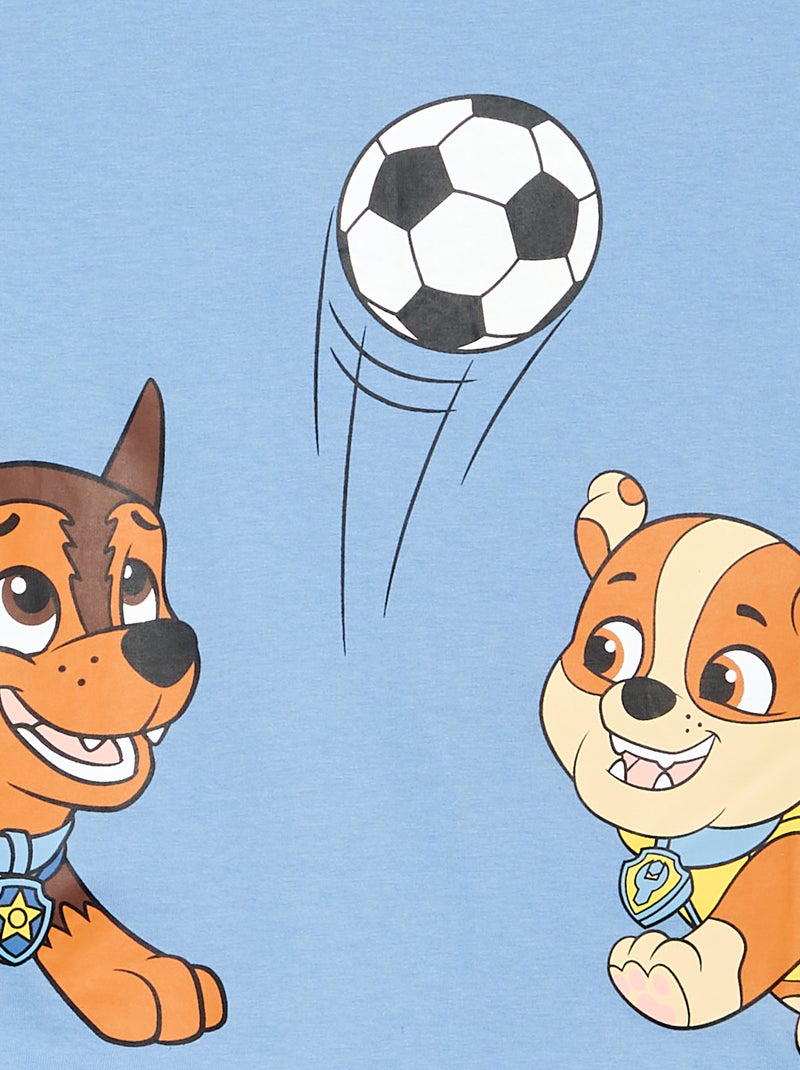 Set korte broek + T-shirt 'Paw Patrol' Blauw - Kiabi