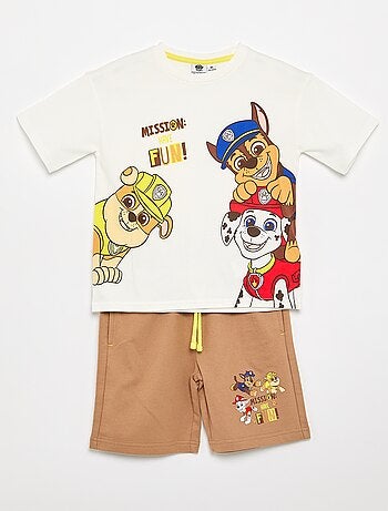 Set korte broek + T-shirt 'Paw Patrol'