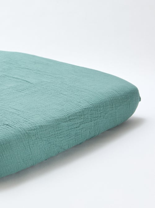 Set met 2 hoeslakens van zacht katoen - Kiabi