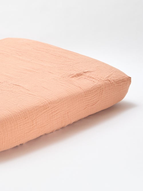 Set met 2 hoeslakens van zacht katoen - Kiabi